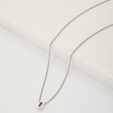 Letter Necklace - Silver