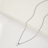 Letter Necklace - Silver