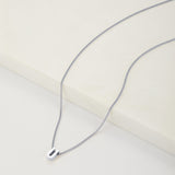 Letter Necklace - Silver