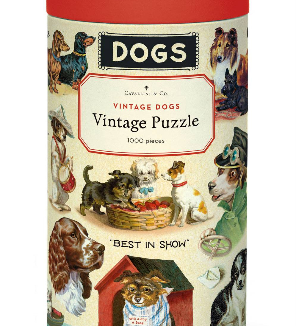 Vintage Dogs 100 Pce - Vintage Puzzle