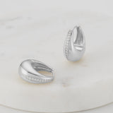 Piper Hoop - Silver