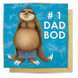Number One Dad Bod - Card