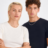 Joanna Flat Snake Necklace - Gold Plated
