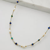 Monique Necklace - Navy