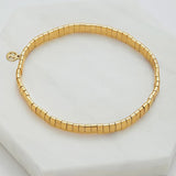 Tile Bracelet - Gold