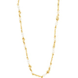 Sloan Pearl Necklace Gold - Plated