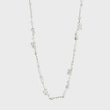 Sloan Pearl Necklace Silver-Plated