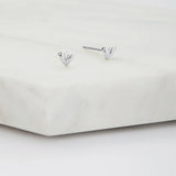 Nora Stud Earring - Silver