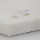 Isabella Stud Earring - Silver