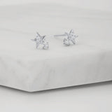 Sophia Stud Earrings - Silver