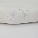 Chloe Stud Earring - Silver