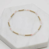 Tilly Bracelet / Stretch - Dusky Rose