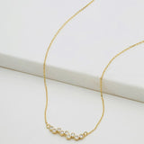 Scattered Crystal Mini Necklace