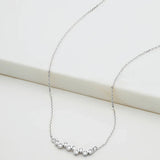 Scattered Crystal Mini Necklace