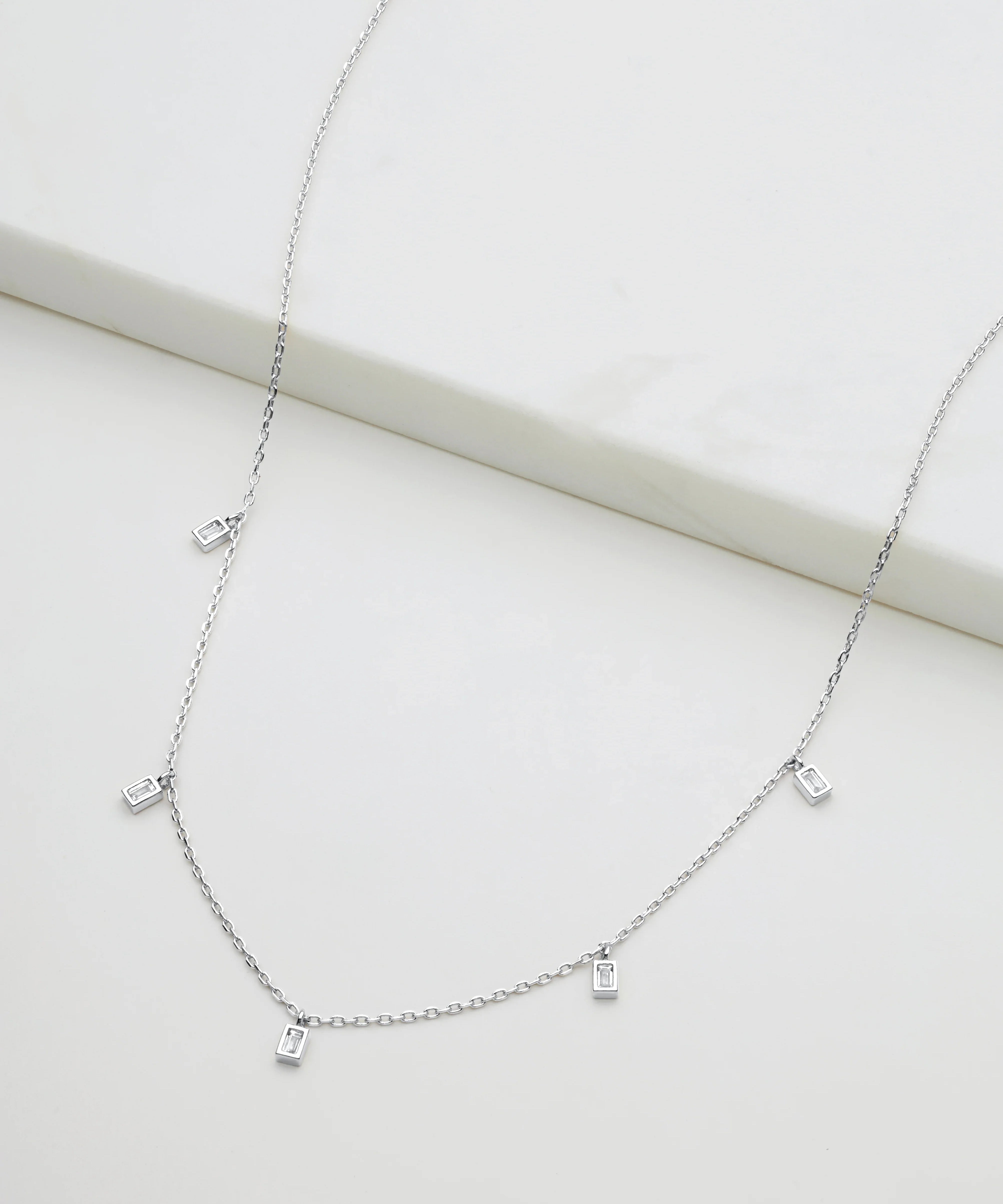 Baguette Mini Necklace