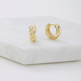 Maya Huggies - Earrings