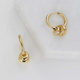 Sadie Large Earrings - Gold