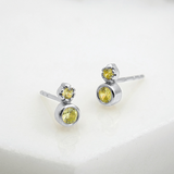 Marnie Stud Earrings - Green