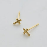 Cross Stud Earrings