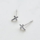 Cross Stud Earrings