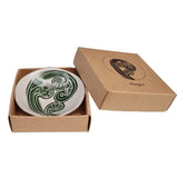 Ponga 2 Green and White 7cm - Bowl