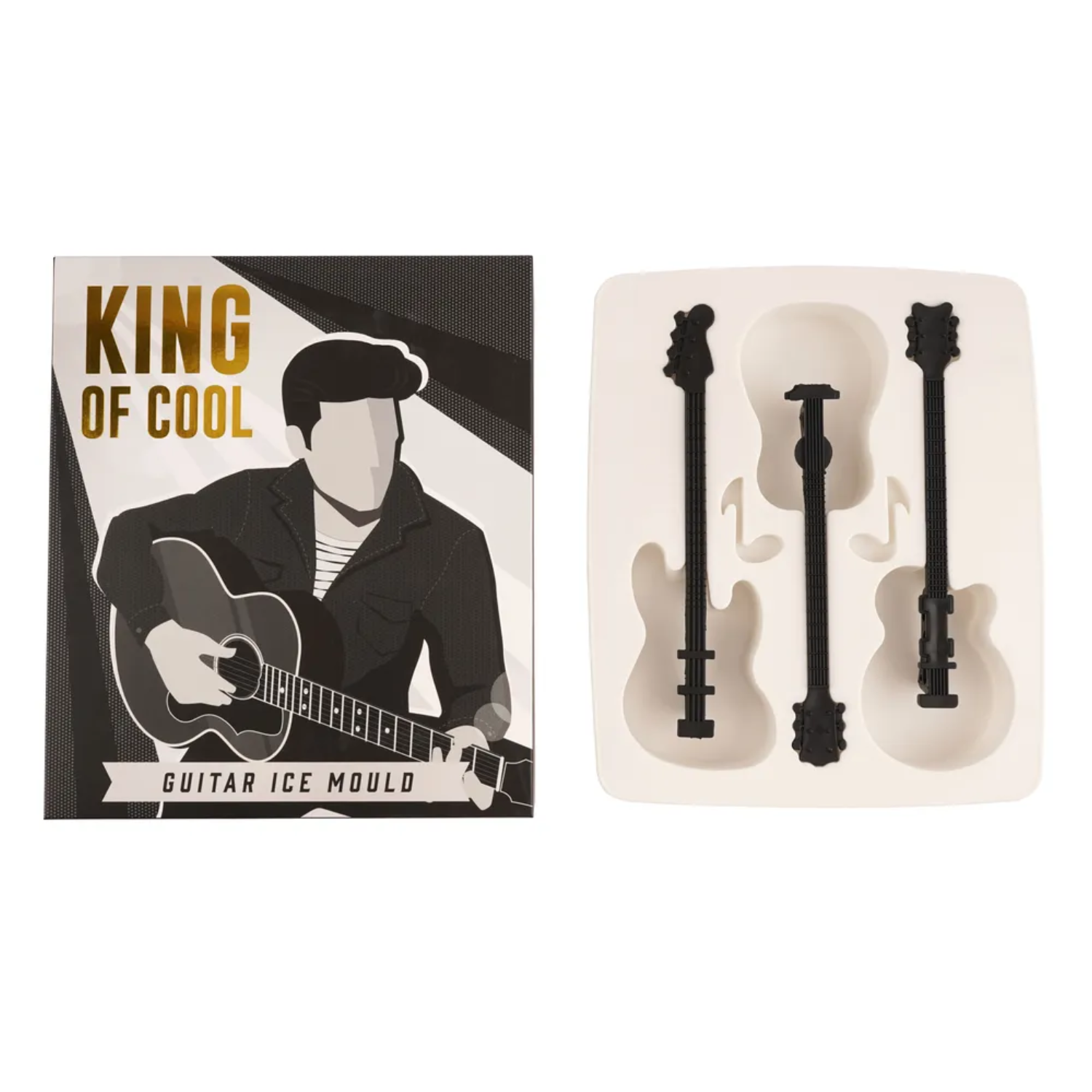Dapper Chap - S/3 Guitar Ice Moulds