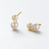 Madeline Earring - Gold / Pearl