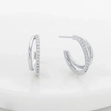 Celeste Hoop - Crystal Earring