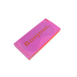Pink Eye mask Bonjour
