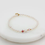 Amber Bracelet - Blush/Gold - Stretch