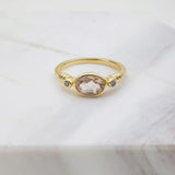 Chloe Ring  Gold - Morganite