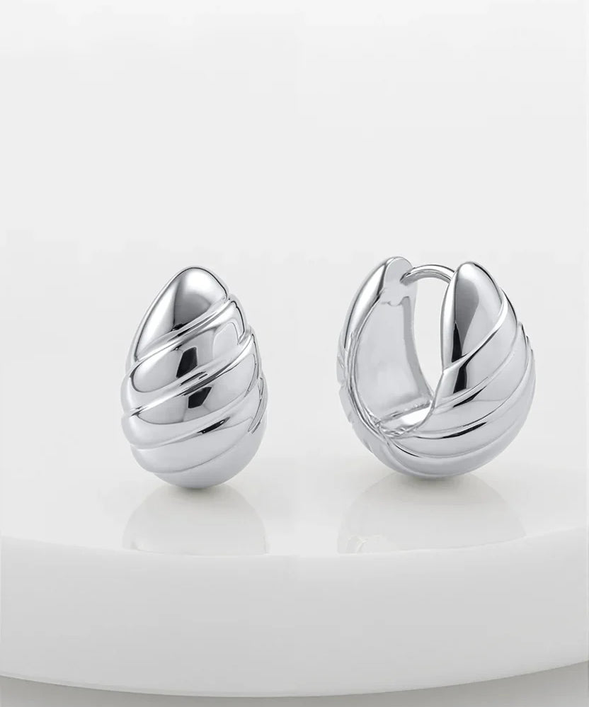 Bronte Huggie - Earring