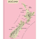 Notebook A6 NZ Map