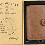 Mens Card Wallet - Brown