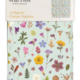 Mint Meadow Cotton 4 pkt - Napkins