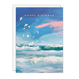 Diving Gannets - Birthday Card