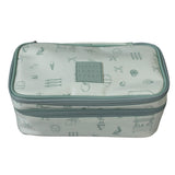 Teal Bonita - Double Zip Utility