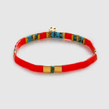 Tile Bracelet - Coral