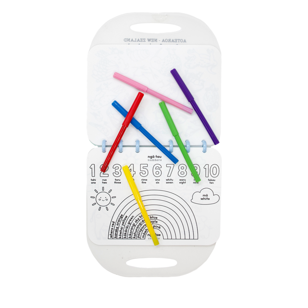 Colour & Wipe Book