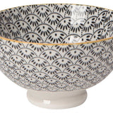 Dotted Scallop Stamped Bowl