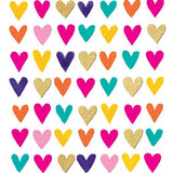 Coloured Hearts - Notecards 10pkt