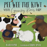 Pee Wee the Kiwi -Visits Grumpy Koro's Farm