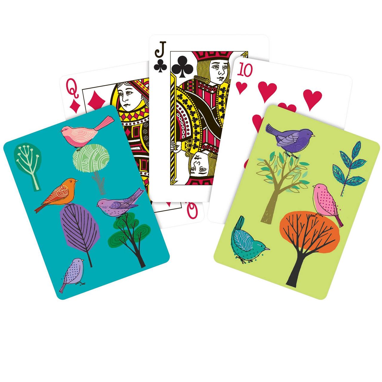 Modern Birds - Playing Cards