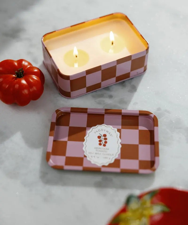 A Dopo Tomato Vine Tin Candle - 184g