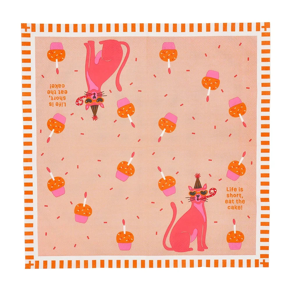 Eat The Cake - Paper Napkins / 20pcs