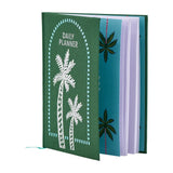 Journal - Daily Planner - Palm Tree Embroidered