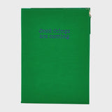 Journal - Notes - Green w/Zip