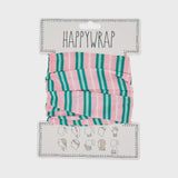 Happywrap - Pink Green Stripe