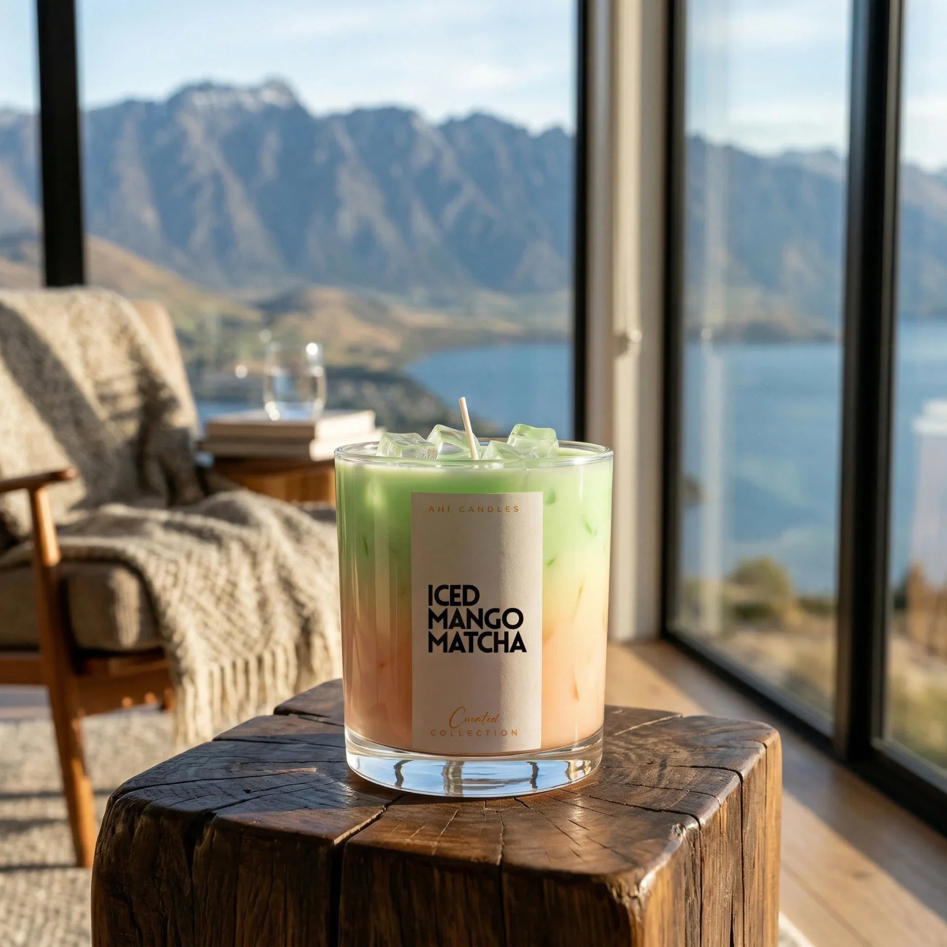 Iced Mango Matcha - Ahi Candle