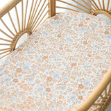 Broderie Organic Fitted Cot Sheet